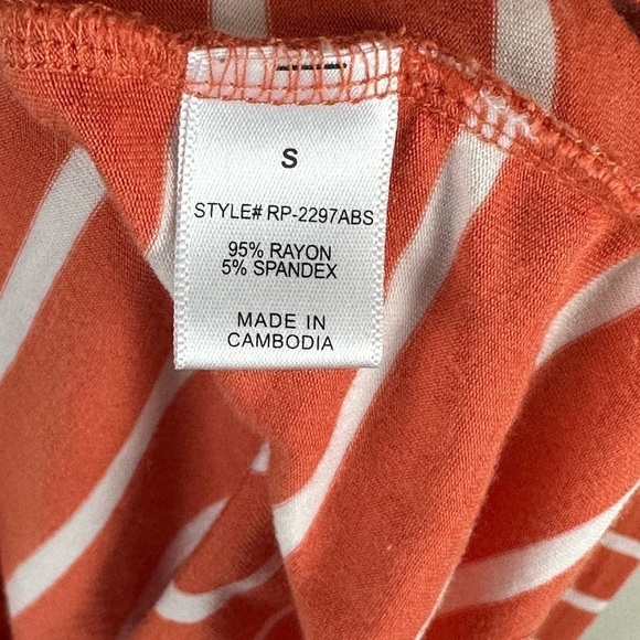 Women's Striped Romper w/ Pockets & Drawstring Front - Picture 5 of 7